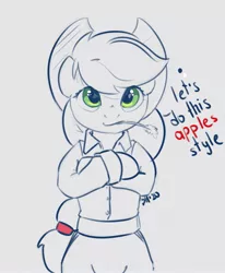 Size: 2253x2740 | Tagged: safe, artist:drafthoof, derpibooru import, applejack, pony, clothes, engiejack, engineer, female, hat, lets do this texas style, mare, shirt, team fortress 2