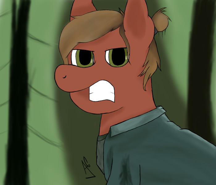 Size: 700x600 | Tagged: safe, artist:aj0sh, derpibooru import, ponified, earth pony, pony, ellie, solo, the last of us part ii