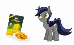 Size: 1147x694 | Tagged: safe, derpibooru import, oc, oc:echo, dried mango, food, mango, philippines, that batpony sure does love mangoes