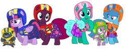 Size: 1804x698 | Tagged: safe, artist:徐詩珮, derpibooru import, fizzlepop berrytwist, glitter drops, grubber, spike, spring rain, tempest shadow, twilight sparkle, twilight sparkle (alicorn), alicorn, dragon, pony, unicorn, series:sprglitemplight diary, series:sprglitemplight life jacket days, series:springshadowdrops diary, series:springshadowdrops life jacket days, my little pony: the movie, the point of no return, alternate universe, bisexual, broken horn, chase (paw patrol), clothes, cute, female, glitterbetes, glitterlight, glittershadow, horn, lesbian, lifeguard, lifeguard spring rain, male, mare, marshall (paw patrol), paw patrol, polyamory, rocky (paw patrol), rubble (paw patrol), shipping, simple background, skye (paw patrol), sprglitemplight, springbetes, springdrops, springlight, springshadow, springshadowdrops, tempestbetes, tempestlight, transparent background, ultimate rescue, vector, winged spike, zuma (paw patrol)