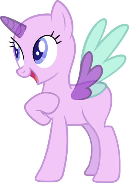 Size: 1048x1481 | Tagged: safe, artist:pegasski, derpibooru import, oc, unofficial characters only, alicorn, pony, the cutie map, alicorn oc, bald, base, eyelashes, hooves to the chest, horn, open mouth, raised hoof, simple background, smiling, solo, transparent background, two toned wings, wings