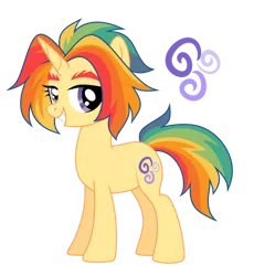 Size: 1024x1067 | Tagged: safe, artist:kabuvee, derpibooru import, oc, unofficial characters only, pony, unicorn, female, mare, simple background, solo, transparent background