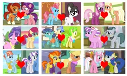 Size: 4254x2550 | Tagged: safe, derpibooru import, blueberry curls, bubblegum blossom, cheerilee, chickadee, clear sky, cloudy quartz, cookie crumbles, cup cake, mane allgood, mrs. paleo, ms. harshwhinny, ms. peachbottom, nurse redheart, posey shy, raven, spoiled rich, stellar flare, stormy flare, twilight velvet, windy whistles, pony, clearblossom, cloudyredheart, cookieshy, crack shipping, female, heart, infidelity, lesbian, manerilee, milf, peachpaleo, ravencake, shipping, shipping domino, spoiledflare, stormywhinny, velvetwhistles, wrong aspect ratio