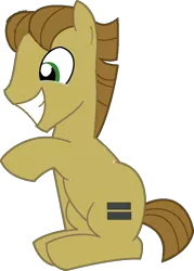 Size: 756x1058 | Tagged: safe, artist:zerrafina, derpibooru import, feather bangs, the cutie map, equal cutie mark, equalized, male, simple background, solo, transparent background