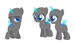 Size: 1920x1080 | Tagged: safe, artist:intfighter, derpibooru import, oc, unofficial characters only, alicorn, pony, alicorn oc, bald, base, bedroom eyes, female, filly, horn, raised hoof, simple background, smiling, solo, transparent background, wings