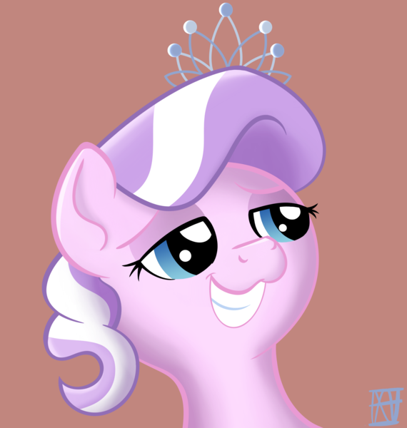 Size: 2900x3050 | Tagged: safe, artist:naen, derpibooru import, diamond tiara, earth pony, pony, cute, female, filly, simple background, solo