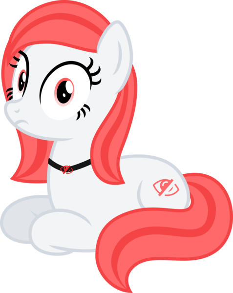 Size: 4000x5033 | Tagged: safe, artist:melisareb, derpibooru import, oc, oc:hide image, ponified, unofficial characters only, earth pony, pony, derpibooru, absurd resolution, derpibooru ponified, female, looking at you, mare, meta, show accurate, shrunken pupils, simple background, sitting, solo, transparent background, vector, wat