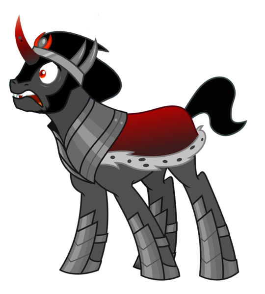 Size: 1402x1557 | Tagged: safe, artist:kayman13, derpibooru import, king sombra, unicorn, the beginning of the end, cute, denial, desperate, male, scared, simple background, solo, sombradorable, surprised, transparent background, vector, wide eyes