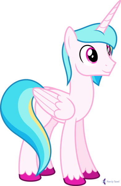 Size: 4000x6129 | Tagged: safe, alternate version, artist:parclytaxel, derpibooru import, oc, oc:prince endearment, unofficial characters only, alicorn, pony, .svg available, absurd resolution, alicorn oc, commission, horn, male, simple background, smiling, solo, stallion, transparent background, unshorn fetlocks, vector, wings