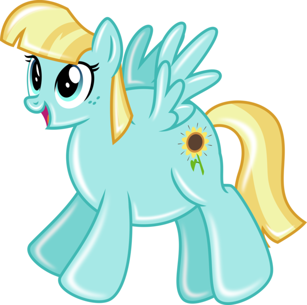 Size: 4024x4000 | Tagged: safe, alternate version, artist:melisareb, derpibooru import, helia, balloon pony, inflatable pony, pegasus, pony, .svg available, absurd resolution, badumsquish approved, cute, female, heliadorable, helium, i can't believe it's not badumsquish, inflatable, inflation, mare, name pun, namesake, pixiv, pun, show accurate, simple background, solo, transparent background, vector, visual pun, wings