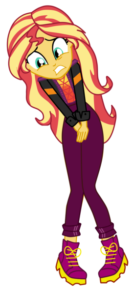 Size: 649x1430 | Tagged: safe, derpibooru import, sunset shimmer, equestria girls, equestria girls series, sunset's backstage pass!, spoiler:eqg series (season 2), desperation, female, need to pee, omorashi, potty dance, potty emergency, potty time, simple background, solo, transparent background