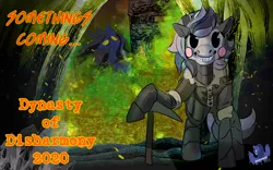 Size: 1920x1200 | Tagged: safe, artist:brainiac, derpibooru import, oc, oc:ori, alicorn, fallout equestria, advertisement, animatronic, carbondale, event, poster, prototype, second life, solo, super mutant, synth