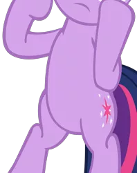 Size: 2470x3118 | Tagged: safe, artist:lolke12, derpibooru import, edit, vector edit, twilight sparkle, unicorn, dragon quest, belly, bipedal, cropped, featureless crotch, female, fighting stance, pictures of bellies, simple background, solo, transparent background, unicorn twilight, vector