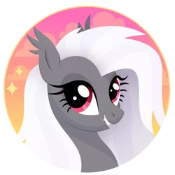 Size: 1024x1024 | Tagged: safe, artist:kabuvee, derpibooru import, oc, unofficial characters only, bat pony, pony, bust, female, mare, portrait, simple background, solo, transparent background