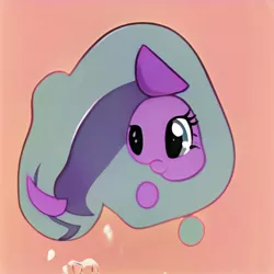 Size: 1024x1024 | Tagged: safe, artist:thisponydoesnotexist, derpibooru import, machine learning generated, original species, blob ponies, image, jpeg, neural network, plankton pony