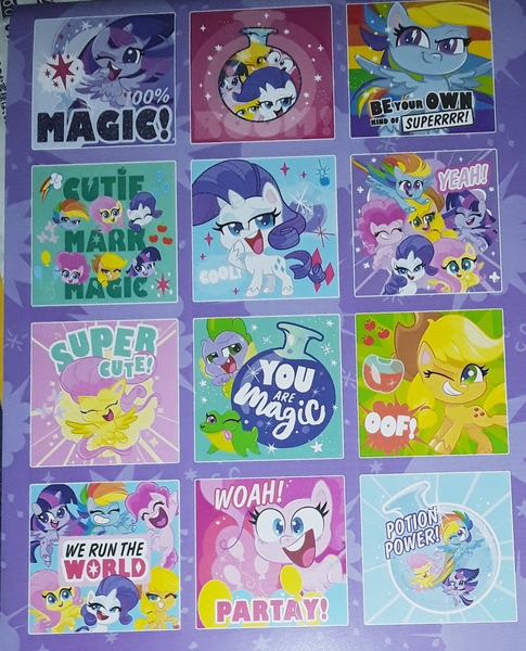 Size: 1486x1840 | Tagged: safe, derpibooru import, applejack, fluttershy, gummy, pinkie pie, rainbow dash, rarity, spike, twilight sparkle, twilight sparkle (alicorn), alicorn, alligator, dragon, earth pony, pegasus, pony, unicorn, my little pony: pony life, apple, calendar, food, mane six, merchandise, oof, photo, potion, text