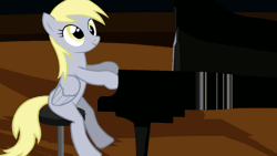 Size: 1280x720 | Tagged: safe, derpibooru import, derpy hooves, 1000, animated, female, grand piano, index get, missing cutie mark, musical instrument, piano, pinterest, playing instrument, rocking, solo