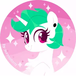 Size: 1000x1000 | Tagged: safe, artist:sonnatora, derpibooru import, oc, unofficial characters only, pony, unicorn, bust, solo