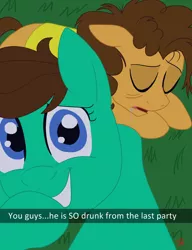 Size: 1536x2000 | Tagged: safe, artist:hufflepuffrave, derpibooru import, cheese sandwich, oc, oc:pencil sketch, earth pony, pony, canon x oc, drool, drunk, female, male, selfie, snapchat, straight