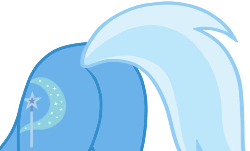 Size: 1232x747 | Tagged: safe, artist:gmaplay, derpibooru import, trixie, butt, female, simple background, solo, the great and powerful ass, transparent background, vector