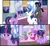 Size: 1024x942 | Tagged: safe, artist:dragoncoton, derpibooru import, king sombra, princess cadance, shining armor, twilight sparkle, twilight sparkle (alicorn), alicorn, alicornified, image, implied twibra, jewelry, png, race swap, reformed sombra, ring, sombra's cutie mark, sombracorn, story in the source, wedding ring