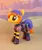 Size: 794x950 | Tagged: safe, artist:krowzivitch, derpibooru import, ponified, pony, unicorn, armor, female, figurine, image, irl, jpeg, mare, photo, sabine wren, solo, star wars, star wars rebels