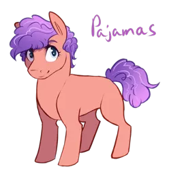 Size: 974x981 | Tagged: safe, artist:amiookamiwolf, derpibooru import, oc, oc:pajamas, pony, female, filly, offspring, parent:cheese sandwich, parent:pinkie pie, parents:cheesepie, simple background, solo, transparent background