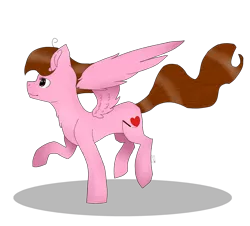Size: 5000x4524 | Tagged: safe, artist:toptian, derpibooru import, oc, oc:shyfly, unofficial characters only, pegasus, pony, pegasus oc, running, simple background, solo, transparent background, wings