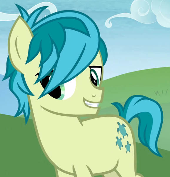 Size: 718x745 | Tagged: safe, derpibooru import, screencap, sandbar, earth pony, pony, non-compete clause, cropped, male, solo