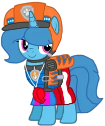 Size: 876x1046 | Tagged: safe, artist:徐詩珮, derpibooru import, spring rain, pony, series:sprglitemplight diary, series:sprglitemplight life jacket days, series:springshadowdrops diary, series:springshadowdrops life jacket days, alternate universe, clothes, cute, dino rescue, female, lifeguard, lifeguard spring rain, mare, paw patrol, simple background, transparent background, whistle, zuma (paw patrol)