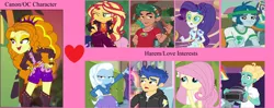 Size: 4300x1700 | Tagged: artist needed, safe, derpibooru import, screencap, adagio dazzle, blueberry cake, captain planet, flash sentry, fluttershy, rainbow dash, rarity, sci-twi, sunset shimmer, timber spruce, trixie, twilight sparkle, zephyr breeze, equestria girls, adagity, bisexual, capdazzle, cropped, dazzlebreeze, female, flashagio, lesbian, male, meme, shipping, shyagio, straight, sunsagio, timberdazzle, triagio