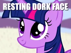 Size: 967x717 | Tagged: safe, derpibooru import, screencap, twilight sparkle, twilight sparkle (alicorn), alicorn, pony, princess twilight sparkle (episode), adorkable, caption, cute, dork, female, image macro, solo, text, twiabetes