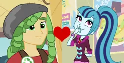 Size: 902x458 | Tagged: safe, derpibooru import, edit, edited screencap, screencap, sandalwood, sonata dusk, equestria girls, equestria girls (movie), rainbow rocks, cropped, female, male, sandata, shipping, shipping domino, shipping fuel, straight