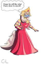 Size: 1988x2966 | Tagged: safe, artist:cyborglucario, derpibooru import, oc, oc:cygnus, unofficial characters only, anthro, zebra, breasts, cleavage, clothes, dress, female, lipstick, makeup, purse, simple background, solo, transparent background