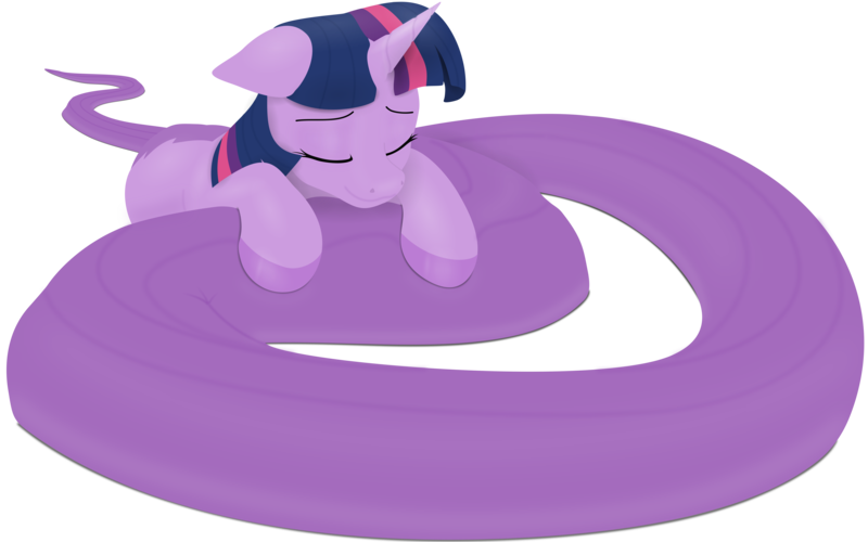 Size: 11339x7087 | Tagged: safe, artist:suspega, artist:tiwake, derpibooru import, twilight sparkle, lamia, original species, pony, unicorn, .svg available, absurd resolution, colored, cute, eyes closed, female, lamiafied, mare, onomatopoeia, simple background, sleeping, solo, sound effects, species swap, story included, tail pillow, transparent background, twiabetes, twilamia, twilight snakle, vector, wingless