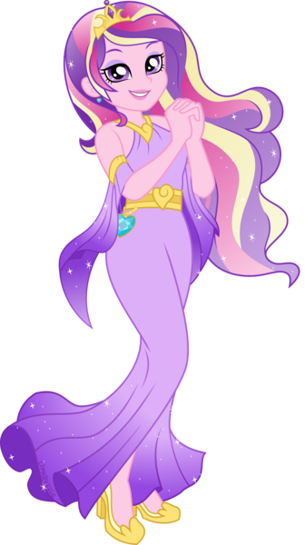 Size: 2520x4500 | Tagged: safe, artist:limedazzle, derpibooru import, kotobukiya, princess cadance, equestria girls, absurd resolution, clothes, dress, female, palindrome get, princess outfit, show accurate, simple background, smiling, solo, transparent background