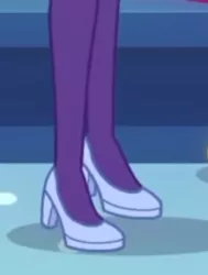 Size: 450x595 | Tagged: safe, derpibooru import, screencap, sci-twi, twilight sparkle, equestria girls, equestria girls series, twilight under the stars, spoiler:eqg series (season 2), clothes, cropped, high heels, legs, pictures of legs, shoes