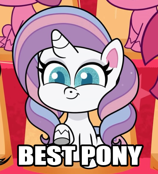 Size: 537x591 | Tagged: safe, derpibooru import, edit, edited screencap, screencap, potion nova, pony, unicorn, my little pony: pony life, the great collide, spoiler:pony life s01e26, spoiler:pony life s01e45, best pony, caption, cropped, cute, female, image macro, novabetes, sitting, text