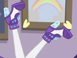 Size: 457x343 | Tagged: safe, derpibooru import, screencap, rarity, camping must-haves, equestria girls, equestria girls series, spoiler:eqg series (season 2), clothes, cropped, high heels, legs, pictures of legs, shoes