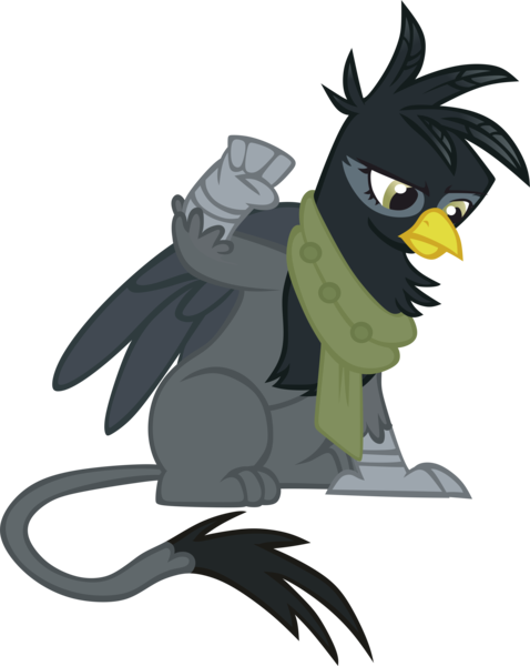 Size: 4838x6074 | Tagged: safe, artist:memnoch, derpibooru import, gertrude, gryphon, simple background, solo, transparent background, vector