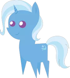 Size: 5288x5866 | Tagged: safe, artist:cosmiceclipsed, artist:tikibat, derpibooru import, trixie, pony, unicorn, happy birthday mlp:fim, mlp fim's tenth anniversary, pointy ponies, simple background, solo, transparent background