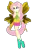 Size: 481x692 | Tagged: safe, artist:selenaede, artist:user15432, derpibooru import, fluttershy, fairy, human, equestria girls, base used, clothes, cutie mark, cutie mark on clothes, dress, element of kindness, fairy wings, fairyized, green dress, hairpin, high heels, image, jewelry, necklace, pink dress, png, ponied up, shoes, simple background, transparent background, wings, yellow dress, yellow wings