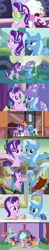 Size: 1280x6480 | Tagged: safe, derpibooru import, edit, edited screencap, screencap, apple bloom, luster dawn, maud pie, ocellus, scootaloo, starlight glimmer, sunburst, sweetie belle, trixie, twilight sparkle, alicorn, a horse shoe-in, best gift ever, celestial advice, no second prances, road to friendship, the last problem, to where and back again, uncommon bond, friendship, hammock, happy birthday mlp:fim, lyrics in the description, mlp fim's tenth anniversary, older, older apple bloom, older scootaloo, older starlight glimmer, older sweetie belle, older trixie, princess twilight 2.0, then and now, trixie's wagon, twilight sparkle (alicorn), we're friendship bound, youtube link