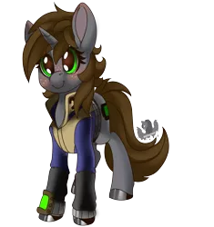 Size: 2030x2160 | Tagged: safe, artist:brainiac, derpibooru import, oc, oc:littlepip, unofficial characters only, pony, unicorn, fallout equestria, colored hooves, cute, female, mare, ocbetes, pipabetes, simple background, solo, transparent background