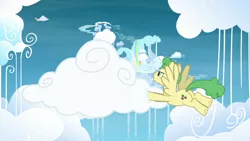 Size: 1920x1080 | Tagged: safe, derpibooru import, screencap, huckleberry, pegasus, the ending of the end, cloudsdale, friendship student, solo