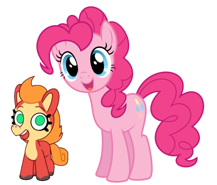 Size: 814x694 | Tagged: safe, derpibooru import, pinkie pie, charfoal, crossover, prodigy, simple background, transparent background