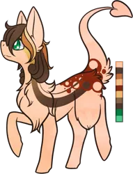 Size: 517x678 | Tagged: safe, artist:velnyx, derpibooru import, oc, oc:amber glow, earth pony, pony, augmented tail, female, mare, simple background, solo, transparent background