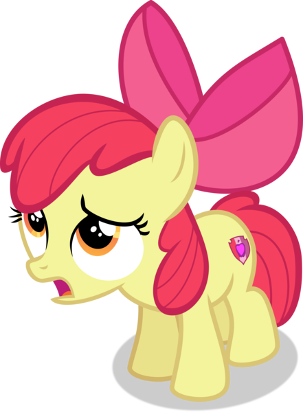 Size: 6174x8402 | Tagged: safe, artist:thatusualguy06, derpibooru import, apple bloom, earth pony, pony, growing up is hard to do, .svg available, absurd resolution, adorabloom, cute, female, filly, sad, sadorable, simple background, transparent background, vector