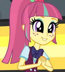 Size: 982x1079 | Tagged: safe, derpibooru import, screencap, sour sweet, equestria girls, friendship games, cropped, cute, solo, sourbetes