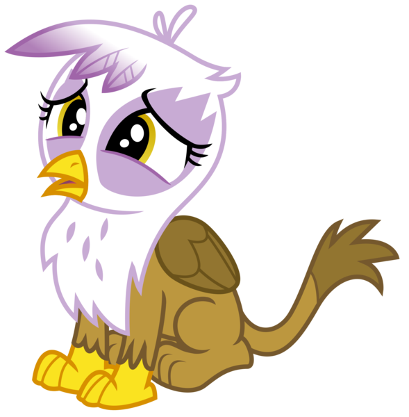Size: 2131x2169 | Tagged: safe, artist:sketchmcreations, derpibooru import, gilda, gryphon, the lost treasure of griffonstone, chickub, cute, female, gildadorable, li'l gilda, nervous, open mouth, shy, simple background, sitting, transparent background, vector, younger